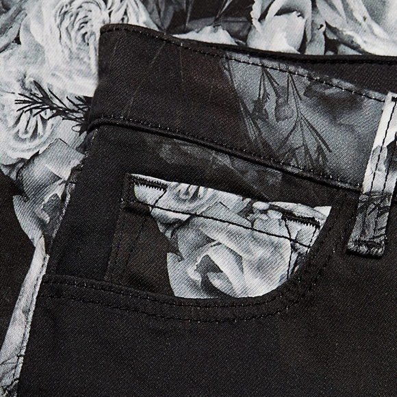 J Brand 835 MID-RISE CROP SKINNY PHOTO READY FLEUR NOIR sz 24 - Picture 4 of 13